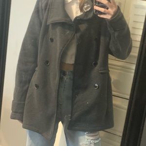 Grey coat
